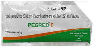 Pegred C Pineapple Or Orange Powder 138.4Gm